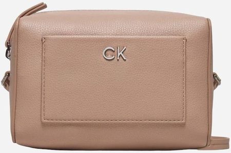 Calvin Klein Torebka crossbody damska mała K60K612274-PE1 Beżowa