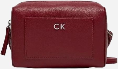 Calvin Klein Torebka crossbody damska mała K60K612274-XAI Bordowa