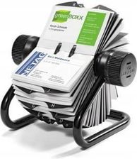 Zdjęcie Wizytownik Na 400 Wizytówek Obrotowy Rolodex Otwarty Żółty - Myszków