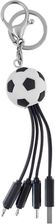 Zdjęcie Brelok Z Kabelkami Do Ładowania Piłka 3W1 - Warta