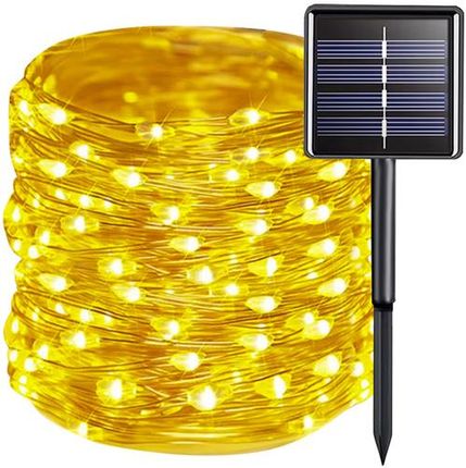 Girlanda Solarna Ogrodowa Lampki Solarne 150 LED Drucik Łańcuch Świetlny GRADLOV