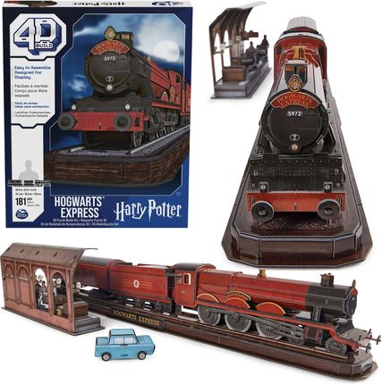 Puzzle 4D Build Harry Potter pociąg Hogwarts Express model 3D do złożenia