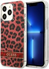 Guess Guhcp13Lhsleor Iphone 13 Pro 6 1 Czerwony Red Hardcase Leopard