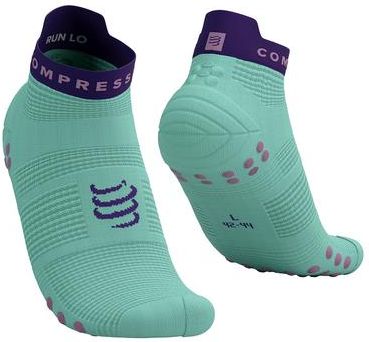 Compressport Skarpetki Do Biegania Krótkie Proracing Socks V4 Run Low Shell Blue/Purple