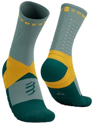 Compressport Skarpetki Do Biegania Ultra Trail Socks V2.0 Slate Grey/Saffron