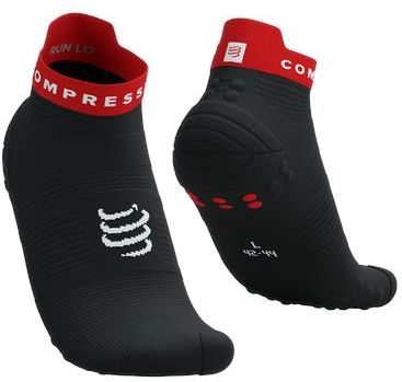 Compressport Skarpetki Do Biegania Krótkie Proracing Socks V4 Run Low Black