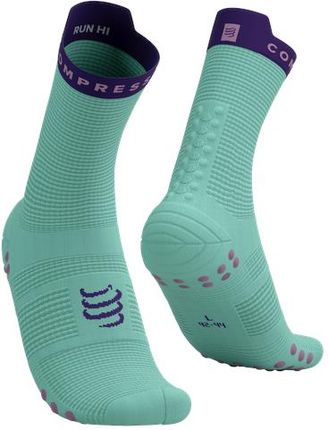 Compressport Skarpetki Do Biegania Wysokie Proracing Socks V4 Run High Shell/Blue