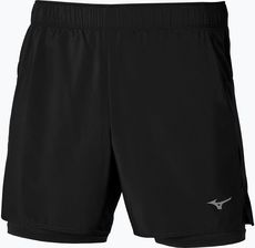 Zdjęcie Spodenki Do Biegania Męskie Mizuno Core 5.5" 2In1 Black - Marki
