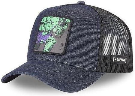 Capslab Czapka z daszkiem Hulk Marvel Navy, Trucker-hulk-navy#32899, rozmiar uniwersalny