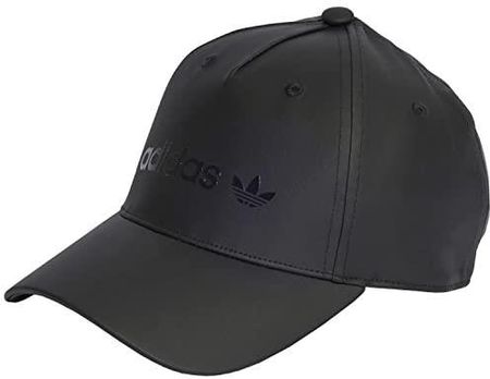 adidas Satin Baseball Cap IB9050, Unisex Cap with a Visor, Black, OSFM EU, czarny