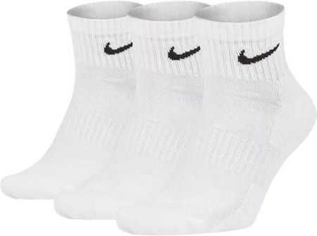 Nike Cushion Ankle Socks skarpety 3-pak biały/czarny, biały/(black), biały (White/Black 101), Large