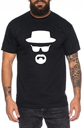 Heisenberg Hermanos Bad Mr White Breaking T-shirt męski, czarny, 4XL