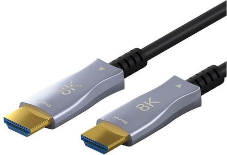 OPTYCZNY HYBRYDOWY KABEL HDMI™ Z ETHERNETEM (AOC) 8K 60HZ 50M 65562 GOOBAY 