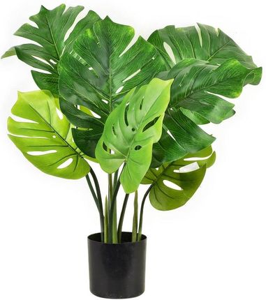 VIRIDIS Kwiat sztuczny H70cm monstera w doniczce