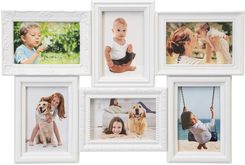 Zdjęcie Ramka na zdjęcia BAFRA 6 zdjęć biała - Orneta
