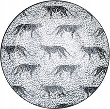 Zdjęcie Talerz płaski 26 cm WILD lampart centki porcelana Verlo - Tychy