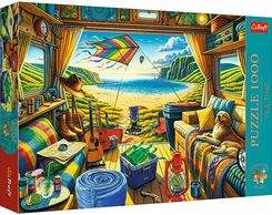 Zdjęcie Trefl Puzzle Premium Plus Quality 1000el. Tea Time: Kamperem w podróży 10851 - Witkowo