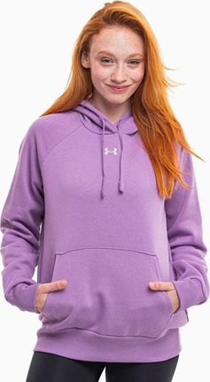 Bluza damska Under Armour Rival Fleece Hoodie fioletowa 1379500 560