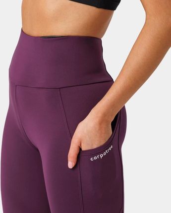 Legginsy damskie sportowe Carpatree Allure wysoki stan z kieszeniami - CPW-LEG-LIB-229-P