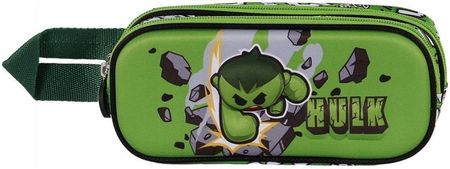 Karactermania Piórnik 3D Premium 2 Komory Marvel Avengers Hulk - zdjęcie 4