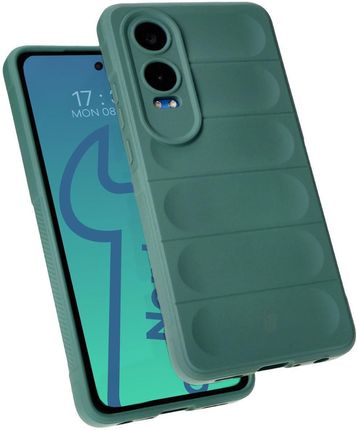 Bizon Pancerne Etui Case Tur Do Oneplus Nord Ce4 Lite 5G, Ciemnozielone