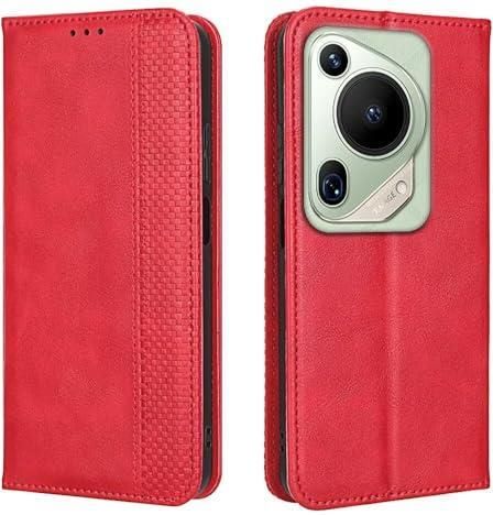Custodia EASSGU Per HUAWEI P60 / P60 Pro – Antiurto Con Cavalletto, Stile Mecha, Rosa - 3