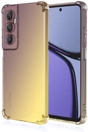 Custodia HONLEN Per Realme 10 4G - Flessibile In TPU Sfumato Trasparente Con Angoli Rinforzati - Fiori 4 - 5