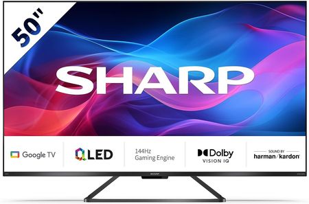 Telewizor QLED Sharp 50GR8465E 50 cali 4K UHD