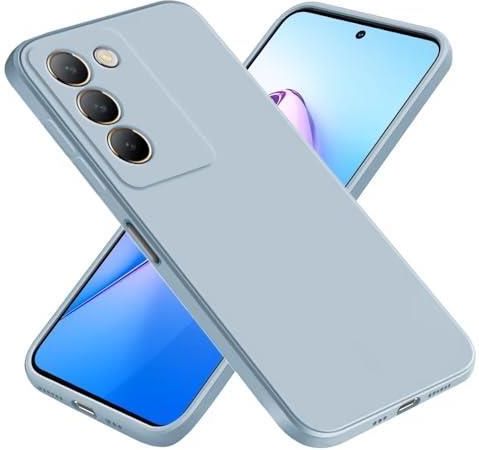 EASSGU Custodia per vivo V40 Pro (6.78 Inches), Cover Silicone TPU Colore Sfumato Trasparente, Custodia per Telefono Antiurto e Antigraffio - Oro Nero