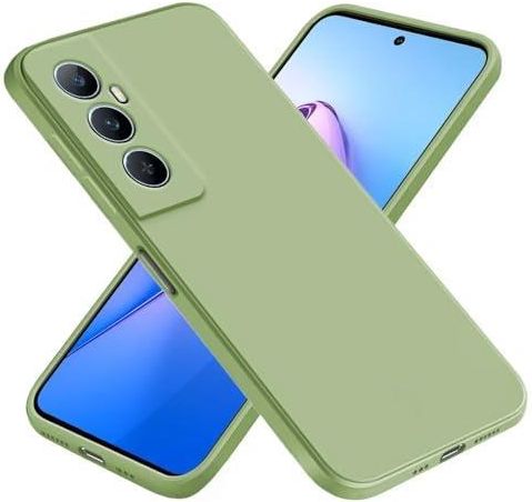 Custodia EASSGU Per Realme 14 5G / 14T 5G - Cover In TPU Sfumata Trasparente, Antiurto, Oro Rosa - 2