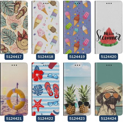 Superetui Etui Z Klapką Do Iphone 13 Lato Wakacje Słońce Plaża Morze Lody - zdjęcie 2