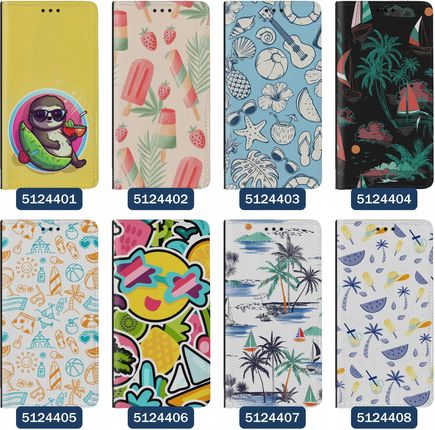 Superetui Etui Z Klapką Do Iphone 13 Lato Wakacje Słońce Plaża Morze Lody - zdjęcie 6
