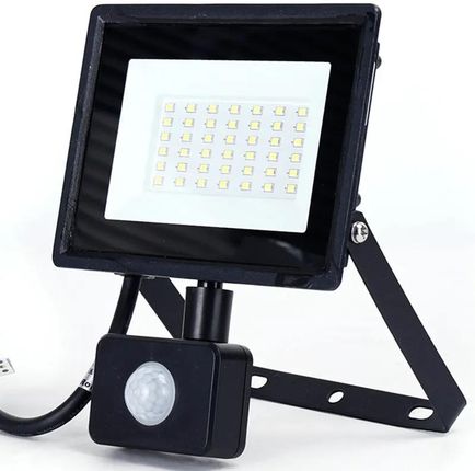 Aigostar Halogen Naświetlacz Led 30W/230V 2510Lm Z Czujnikiem Pir Ip65 4000K B10202O8H