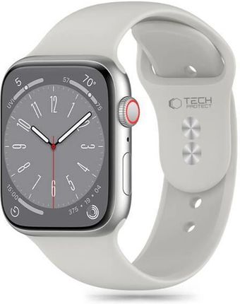 Tech-Protect Silicone Apple Watch 4 / 5 6 7 8 9 Se (38 40 41 Mm) Stone