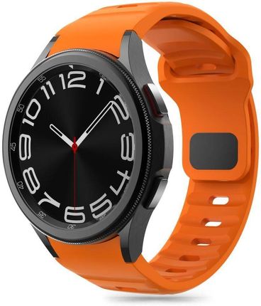 Tech-Protect Silicone Line Samsung Galaxy Watch 4 / 5 Pro 6 7 Fe Orange