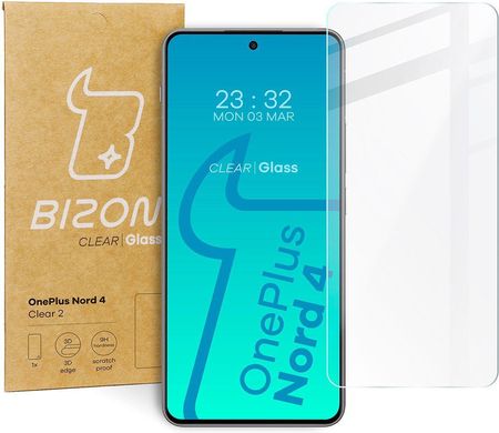 Bizon Szkło Hartowane Glass Clear 2 Do Oneplus Nord 4