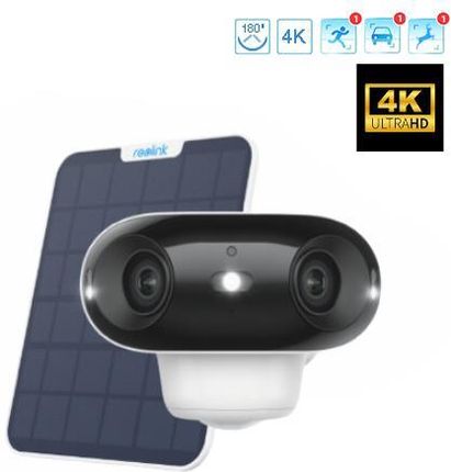 Kamera Reolink Argus 4 WIFI 4K 8 Mpx | Detekcja osób, pojazdów i zwierząt | Akumulator | Kamera Bezprzewodowa Wifi