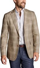Klasyczna marynarka w kratę z mieszanki wełny Charles Tyrwhitt British Luxury Check Jacket - Slim fit | 46 | Standardowe