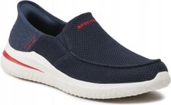 Zdjęcie Skechers Buty Męskie Mokasyny Wsuwane Delson 3.0 Cabrino granatowe 41 Eu - Aleksandrów Łódzki