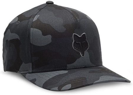 czapka z daszkiem FOX - Fox Head Flexfit Hat Black Camo (247) rozmiar: S/M