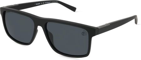 Timberland TB00006 Męskie okulary przeciwsłoneczne, Oprawka: Acetat, czarny