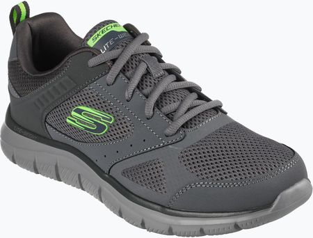 Buty męskie SKECHERS Track Syntac charcoal | WYSYŁKA W 24H | 30 DNI NA ZWROT Zima 2024