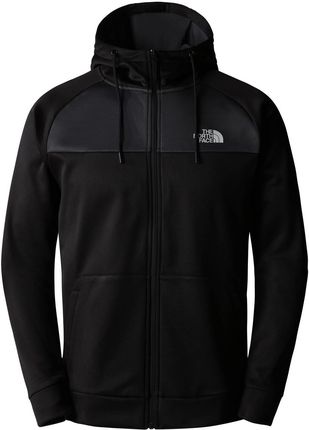 Bluza z kapturem męska The North Face REAXION FLEECE FZ czarna NF0A7Z9O4GZ