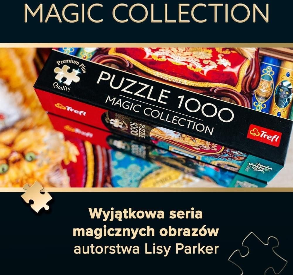 Trefl Premium Plus Quality - Puzzle Tea Time: Zomer in de stad - 1000 stukjes, Serie geschilderde nostalgische afbeeldingen, Perfect passende elementen, voor volwassenen en kinderen vanaf 12 jaar