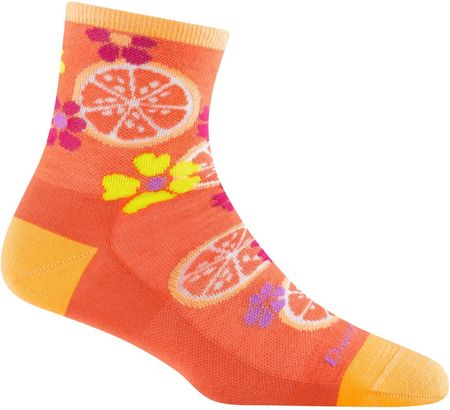 Damskie Skarpety Darn Tough Fruit Stand Shorty Lightweight - Grapefruit