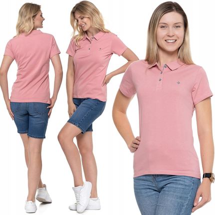 Moraj Koszulka Polo damska T-shirt polówka Bawełna Premium M