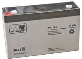 MW Power akumulator 6V/12Ah 6-letnie (MW 12-6/MW 12-6L)