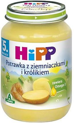 Hipp Potrawka Z Ziemniakami I Królikiem 190G