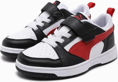 Buty sportowe dziecięce Puma REBOUND V6 LO AC+ PS czarne 39741904