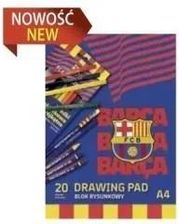 Zdjęcie Blok Rysunkowy A4/20K Fc Barcelona 10Szt. - Buk